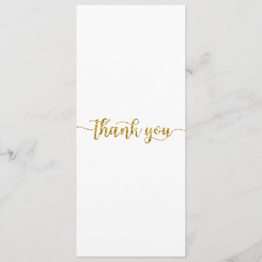 Tabelle Dankeschön Karte, Platzieren Einstellkarte Menükarte (Rückseite)