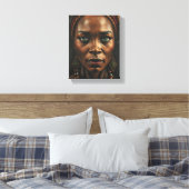 Tabelle Deco (Royal Splendor) Leinwanddruck (Insitu (Schlafzimmer))