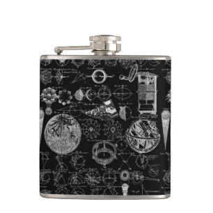 Tabelle der Astronomie Flachmann