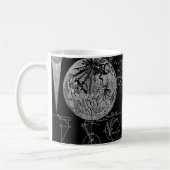 Tabelle der Astronomie Kaffeetasse (Links)