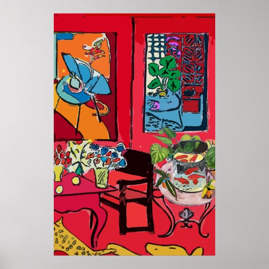 Tabelle der Fischschüssel Poster (Vorne)