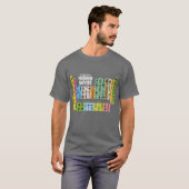 Tabelle der Horrorfilme Junge T-Shirt (Vorne ganz)