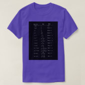 Tabelle der Laplace Transform Table Laplace Transf T-Shirt (Design vorne)