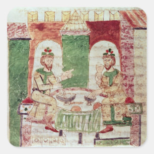 Tabelle der Reichen, von "De Universo" vorbei Quadratischer Aufkleber