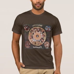 Tabelle der Todsünden., durch Hieronymus Bosch (B T-Shirt