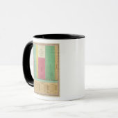 Tabelle der Vergleichslängen Tasse (Vorderseite Links)