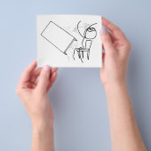 Tabelle Drehe Rage Face Meme Drehend Flyer (Gruppe)