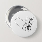 Tabelle drehen das Umdrehen des Raserei-Gesichtes Button (Vorne & Hinten)