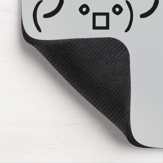 Tabelle drehen das Umdrehen von ASCIIEmoticon um Mousepad (Ecke)