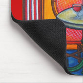 Tabelle für Zwei in Paris Mouse Pad Mousepad (Ecke)