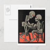 Tabelle für zwei Postkarten (Vorne/Hinten)