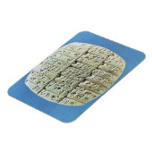 Tabelle mit cuneiform script, c.2400 BC (t Magnet (Linke Seite)