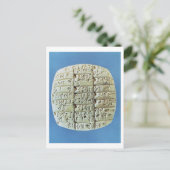 Tabelle mit cuneiform script, c.2400 BC (t Postkarte (Stehend Vorderseite)