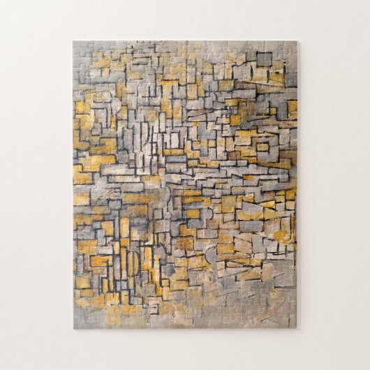 Tabelle Nr. 2 Zusammensetzung Nr. VII Piet Mondria Puzzle (Vertikal)