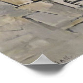 Tabelle Nr. 2/Zusammensetzung Nr. VII von Piet Mon Poster (Ecke)