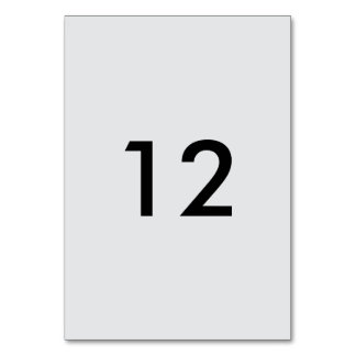 Tabelle Nummer Tischnummer