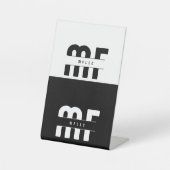 TABELLE SOCKELSCHILD (Vorderseite)