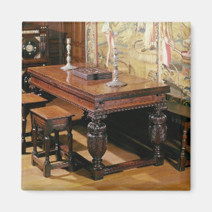 Tabelle und Stühle, bekannt als Magnet