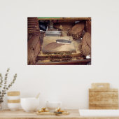 Tabelle und Werkzeuge, ZigarrenlauftischH. Upmann  Poster (Küche)