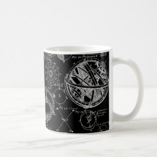 Tabelle von Astronomie Kaffeetasse