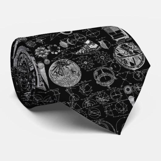 Tabelle von Astronomie Krawatte (Gerollt)