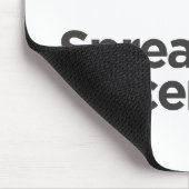 'Tabelle-Zauberer.' Lustiges Geburtstagsgeschenk f Mousepad (Ecke)