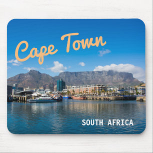 Tabellen-Berg in Cape Town, Südafrika. Mousepad