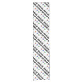 TABELLEN-LÄUFER - GETRÄNK-ALTER WEIN, DATIEREN KURZER TISCHLÄUFER (Vorderseite)