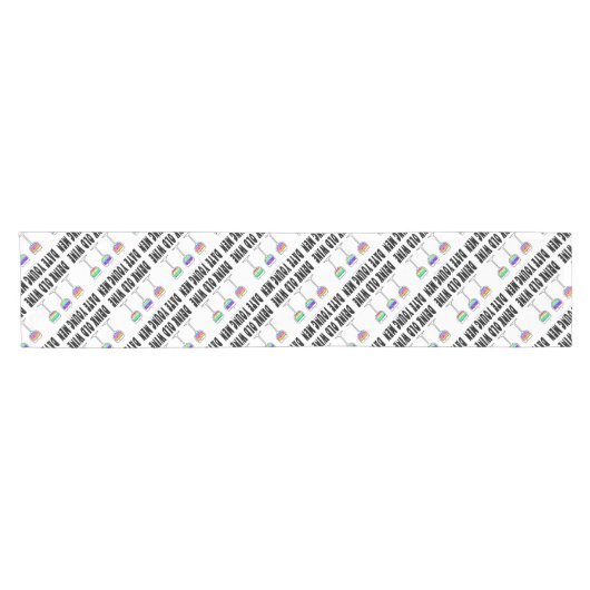 TABELLEN-LÄUFER - GETRÄNK-ALTER WEIN, DATIEREN KURZER TISCHLÄUFER (Horizontal)