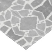 Tabellen-Läufer-graues Weiß-Stein deckt Großer Tischläufer (Ecke)