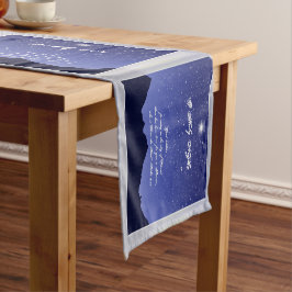 Tabellen-Läufer O heiliger Nachtweihnachts Kurzer Tischläufer