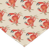 Tabellen-Läufer-Rote Krabben Kurzer Tischläufer (Ecke)