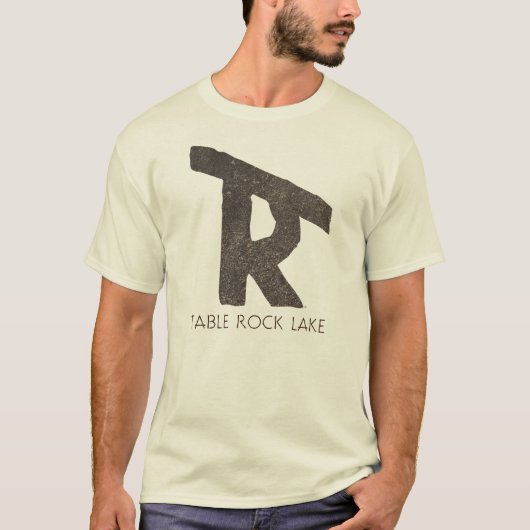 Tabellen-Rock See T-Shirt (Vorderseite)
