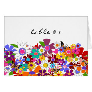 Tabellen-Sitzplatz-Karten - Hochzeit