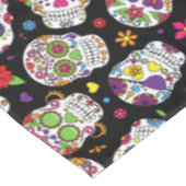 Tabellenabdeckung für Zuckerschädel Tischdecke (Schrägansicht)