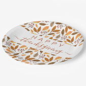 Tabelleneinstellung für Erntedank - Design von Her Pappteller (Schrägansicht)