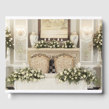 Tabelleneinstellung "Weiße Rosen"