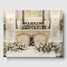 Tabelleneinstellung "Weiße Rosen"