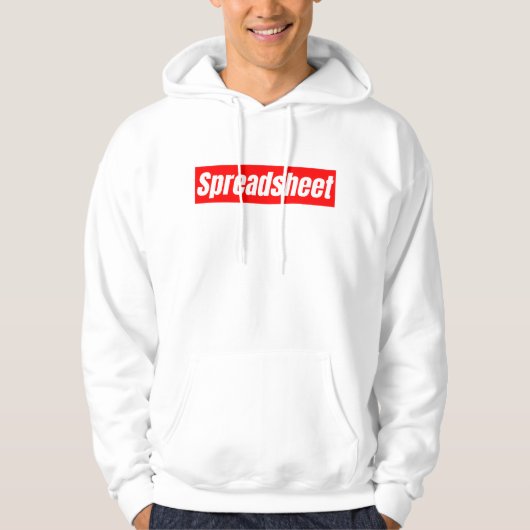 Tabellenkalkulation - Funny Accountant Hoodie (Vorderseite)
