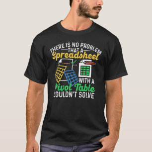 Tabellenkalkulation mit einem Pivot-Table-Problem, T-Shirt
