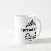 Tabellenkalkulation Queen Funny Quotes Kaffeezuber Kaffeetasse (VorderseiteRechts)