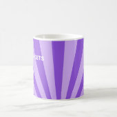 Tabellenkalkulationen sind meine Therapie - Lila Kaffeetasse (Mittel)