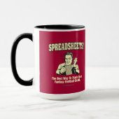 Tabellenkalkulationen: Tragen Sie Ihre Fantasievor Tasse (Links)