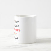 Tabellenkalkulationsassistent, phantastische Tasse (Mittel)