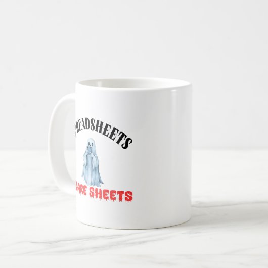 Tabellenkalkulationstabellen Kaffeetasse (Vorderseite Links)