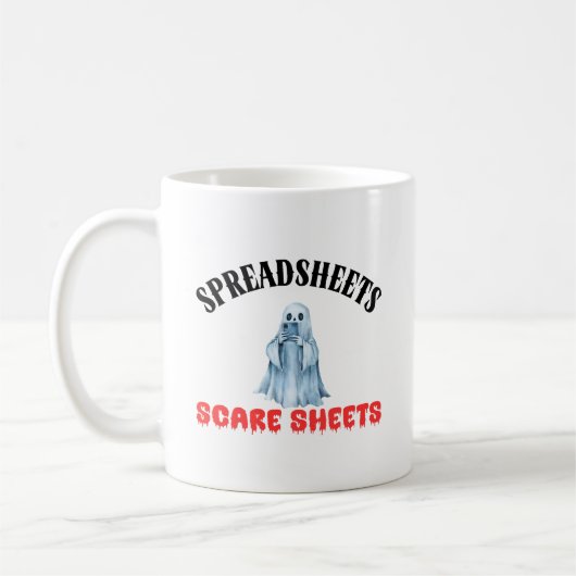 Tabellenkalkulationstabellen Kaffeetasse (Links)