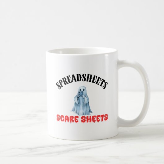 Tabellenkalkulationstabellen Kaffeetasse (Rechts)