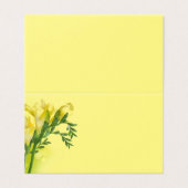 Tabellenkarte (Außenseite Aufgefaltet)