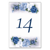 Tabellenkarte Tischnummer (Rückseite)