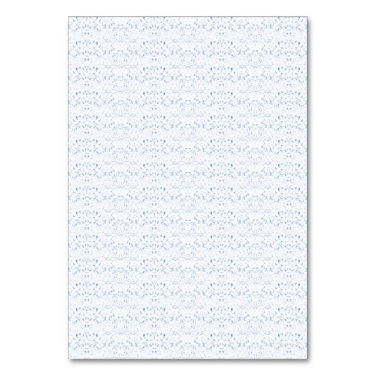 Tabellenkarte Tischnummer (Vorderseite)